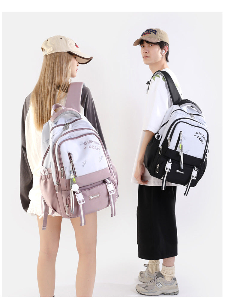 Large Capacity Student Cute And Lightweight Backpack