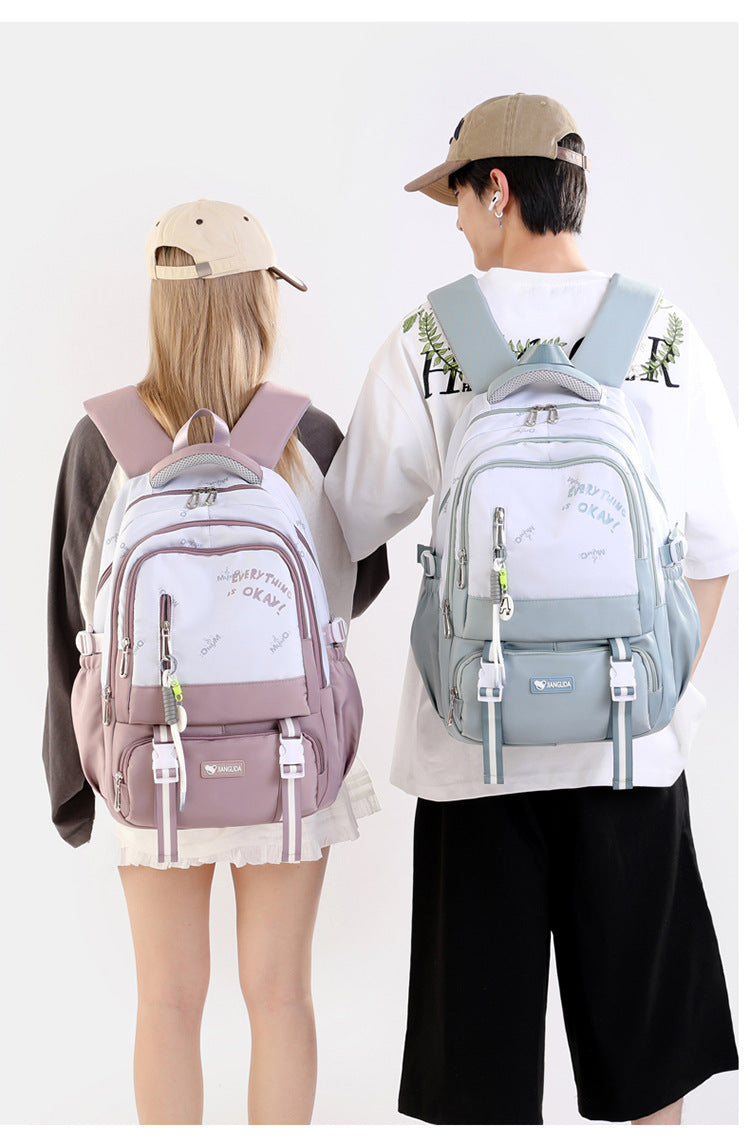 Large Capacity Student Cute And Lightweight Backpack