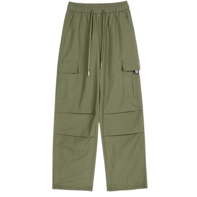 High Waist Slimming Draping Ankle-tied Trousers For Women