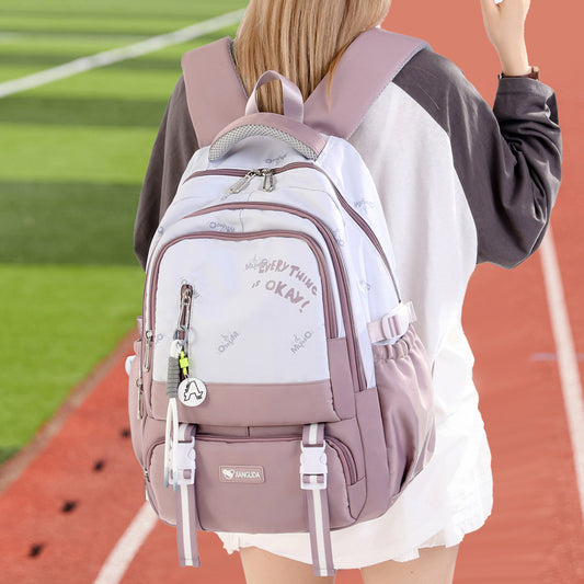 Large Capacity Student Cute And Lightweight Backpack